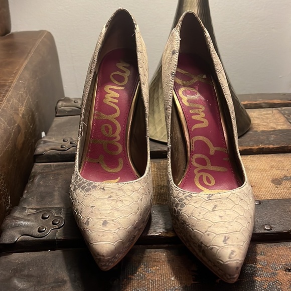 SAM EDELMAN snake 7.5 pumps - Picture 3 of 7